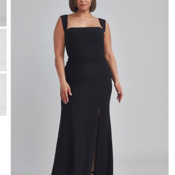 Cleo Amsale Bridesmaid Dress Blush Sz 8 or Sz 6 - Picture 5 of 6